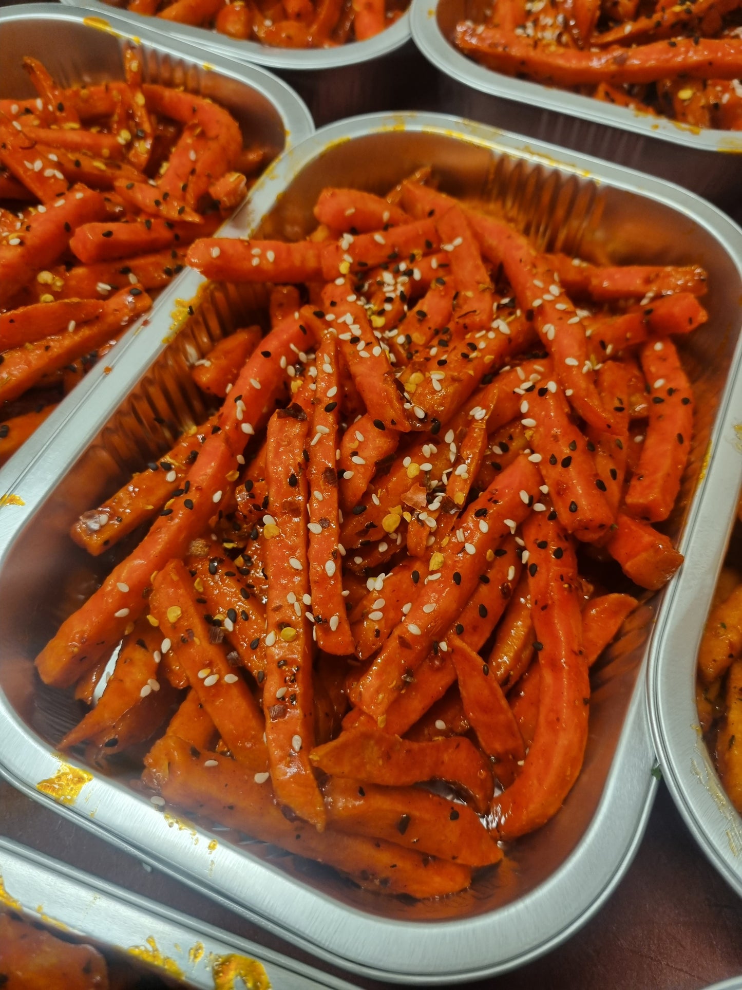 Red Chilli Sweet Potato Fries