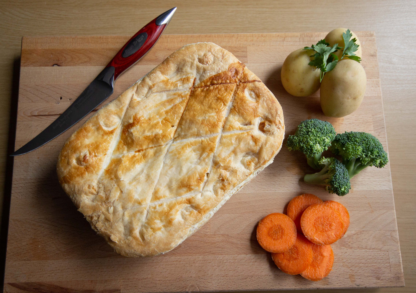 Steak and haggis pie - Large
