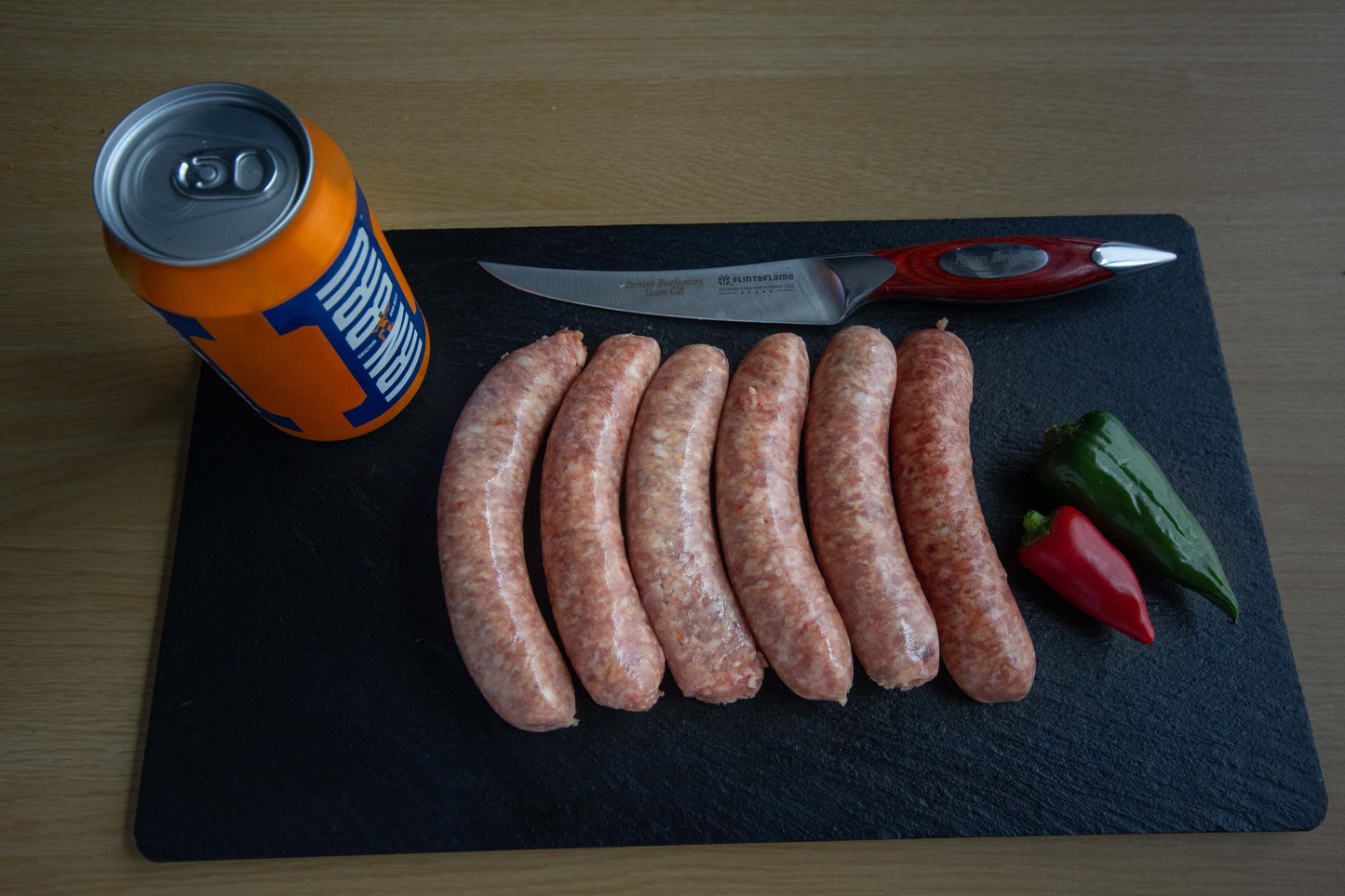 Sweet Chilli and Irn Bru Sausage