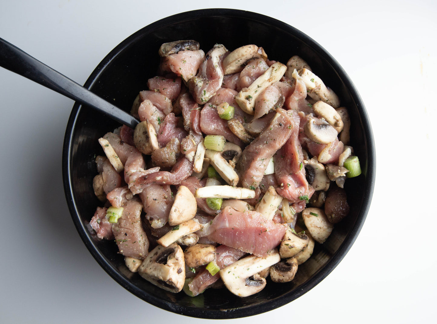 Pork Mushroom and Garlic Stir Fry