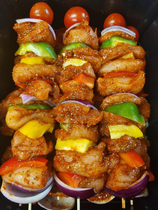 Fajita Chicken Kebab