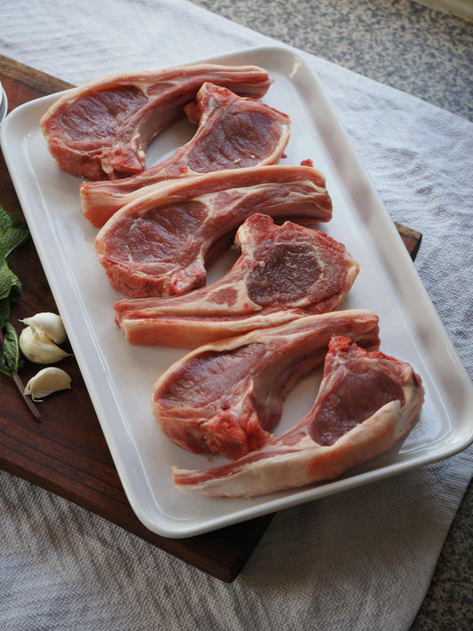 4x Sinlge Loin Lamb Chops