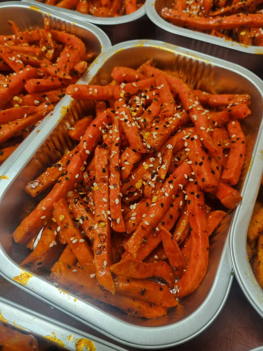Red Chilli Sweet Potato Fries
